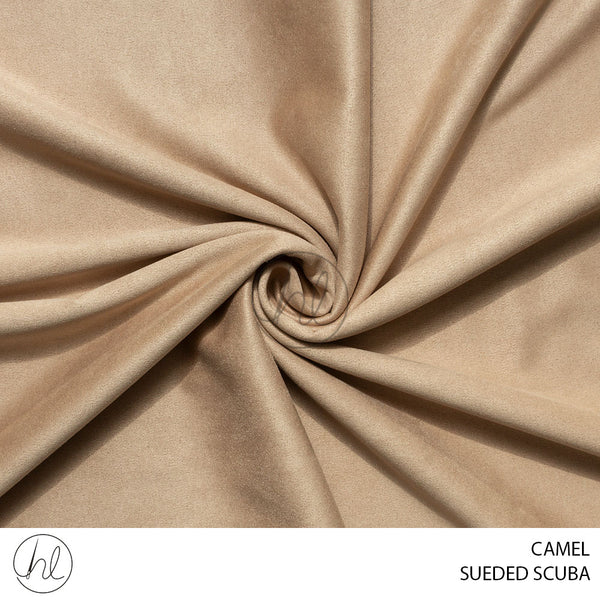 Sueded Scuba (56) Camel (150cm) Per M