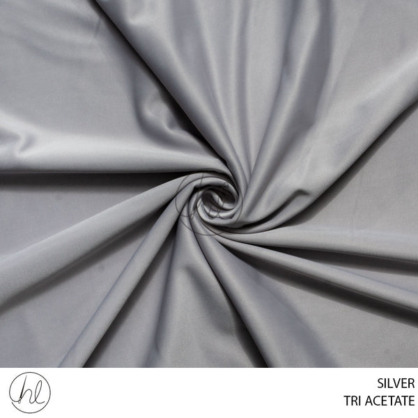 Tri Acetate (275) Silver (150cm) Per M