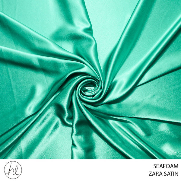 ZARA SATIN (2546) SEAFOAM (150CM) PER M