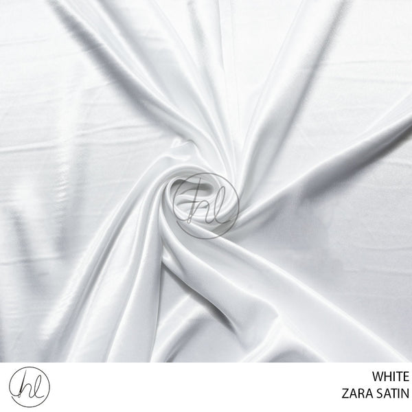 Zara Satin (51) White (150cm) Per M