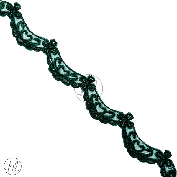 Braid Fancy 	(2CM)  (Bot/Green)