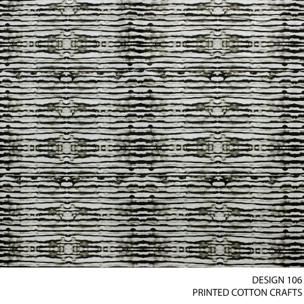 COTTON CRAFT DIGITAL FABRIC SILVER ROLL ROLL 002