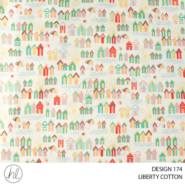 LIBERTY COTTON (51) MULTI (110CM) PER M