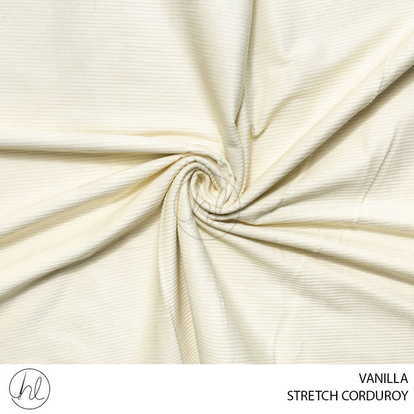 STRETCH CORDUROY (51) VANILLA (150CM) PER M