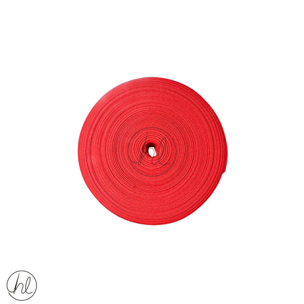 Bias Binding 25 mm Roll Red  Free