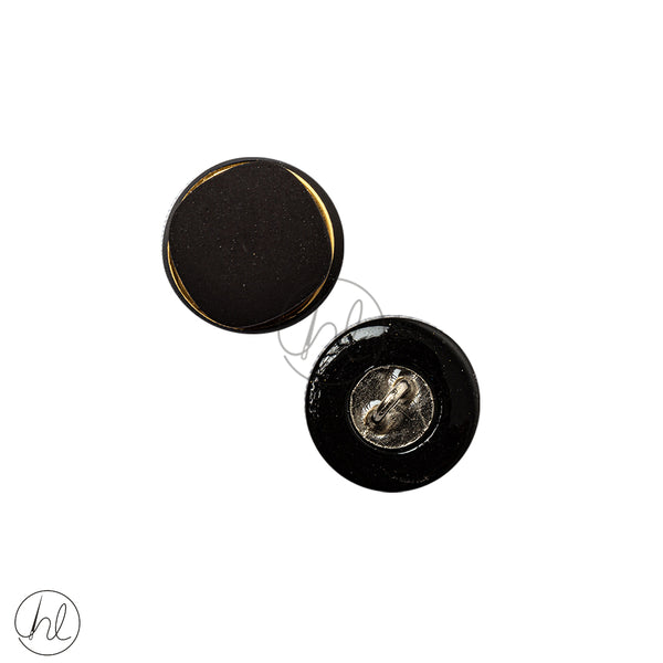 Buttons Fancy  (25mm) (Black)