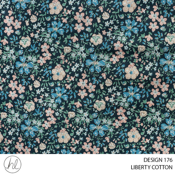 LIBERTY COTTON (51) MULTI (110CM) PER M