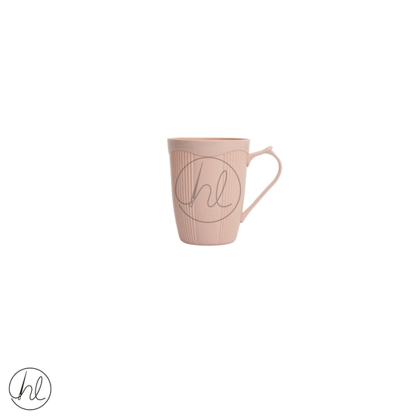 Mug plastic pink free