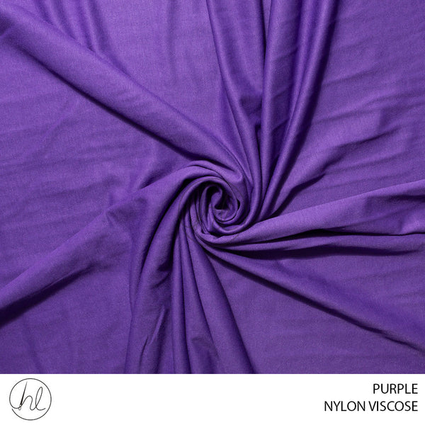 Nylon viscose (51) purple ( 150cm) per m