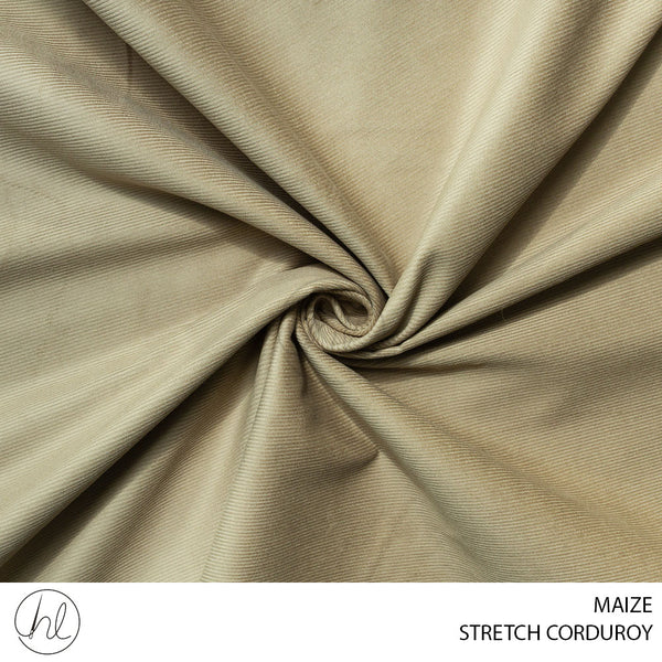 STRETCH CORDUROY (51) MAIZE (150CM) PER M