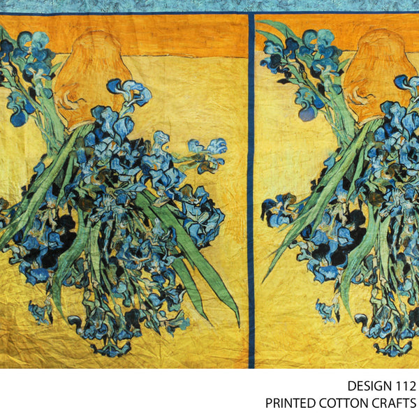 COTTON CRAFT DIGITAL FABRIC YELLOW ROLL ROLL 001