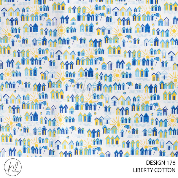 LIBERTY COTTON (51) MULTI (110CM) PER M