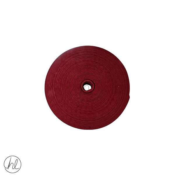 Bias Binding 25mm Roll Maroon Free