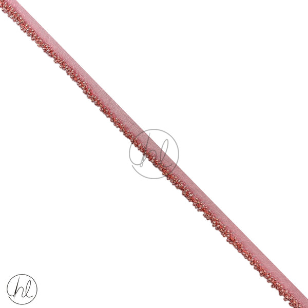 Braid Fancy (1cm)  (Dusty Pink)