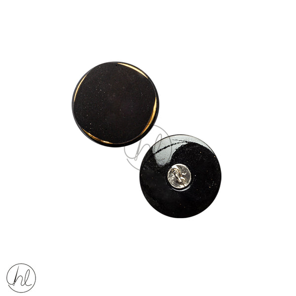 Buttons Fancy  (30mm) (Black)