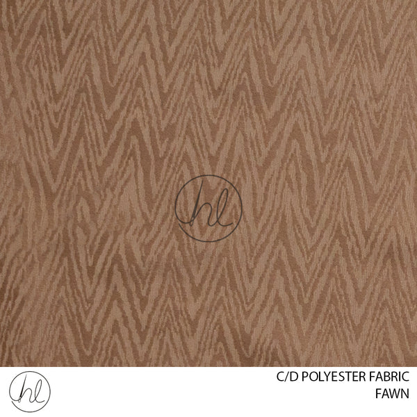 C/D Polyester Fabric (F4218)(300cm) (Fawn)