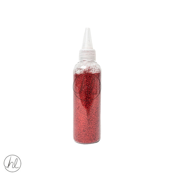 Glitter Bottle  (Red)