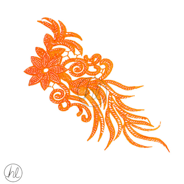 Motifs Fancy 	(13CMX35CM)  (Orange)