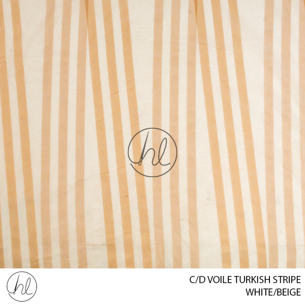 C/D Voile Turkish Stripe