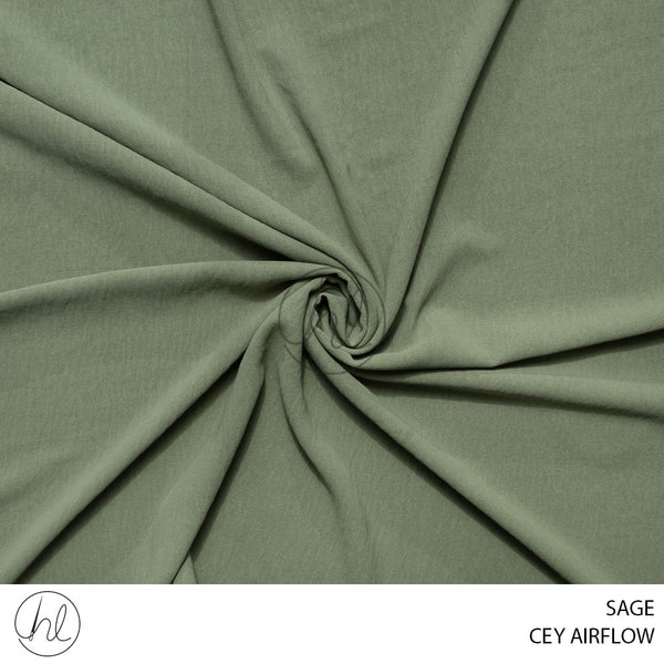 Cey Airflow (56) Sage (150cm) Per M