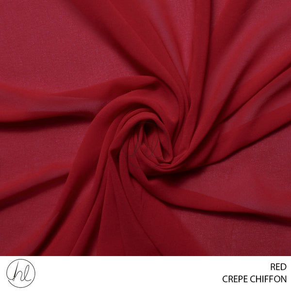 CREPE CHIFFON (781) RED (150CM) PER M
