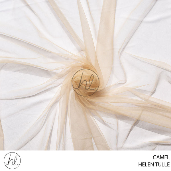 Helen Tulle (781) Camel (150cm) Per M