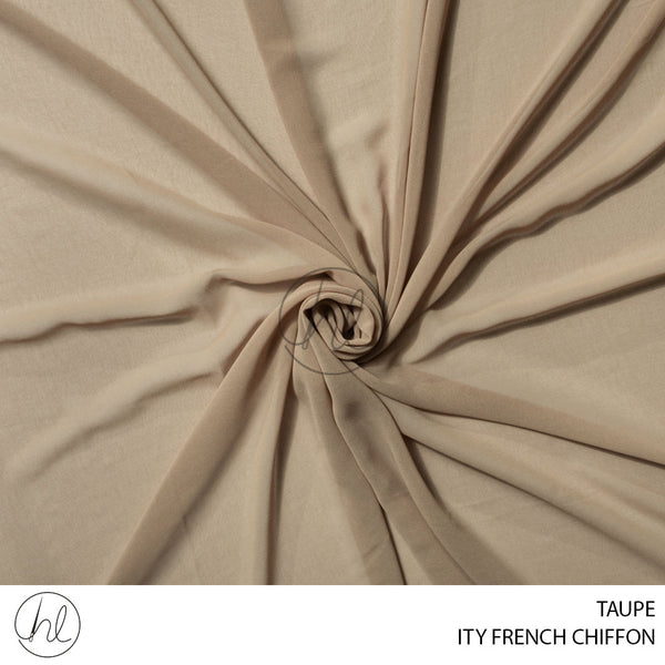 ITY FRENCH CHIFFON (51) TAUPE (150CM) PER M