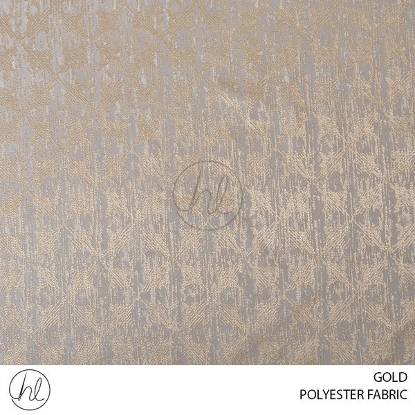 POLYESTER FABRIC 400 (GOLD)	(280CM WIDE) PER M