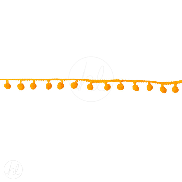 POM POMS P/M  BRI/ORANGE MED