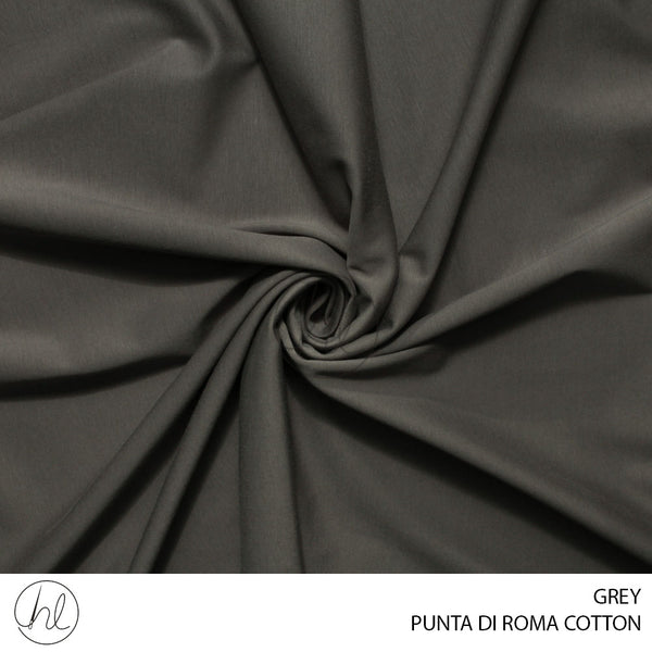 Punta di roma cotton (51) grey (150cm) per m