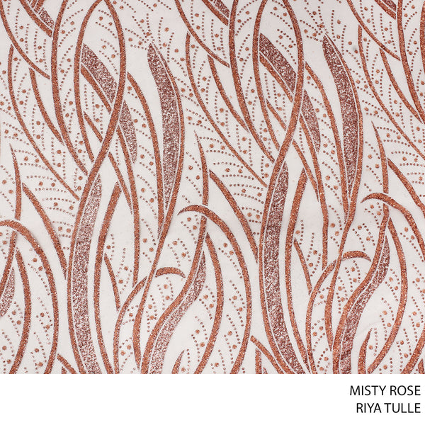 TULLE RIYA  MISTY ROSE ROLL ROLL 001
