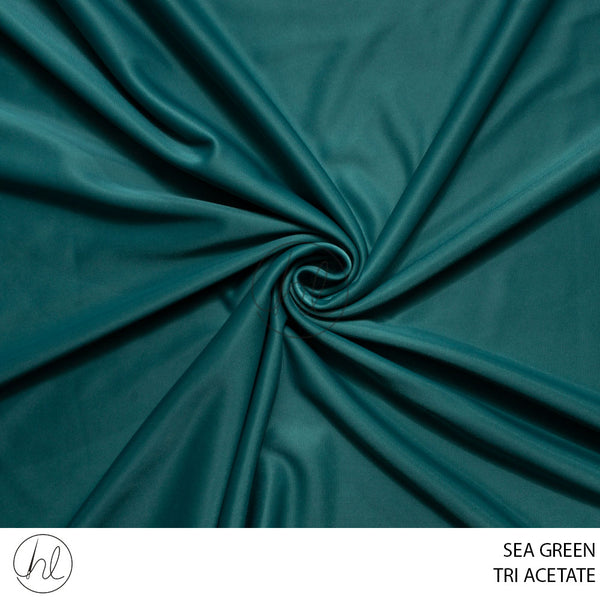 Tri Acetate (275) Sea Green (150cm) Per M