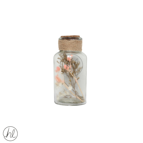 Dried Flowers in Bottle