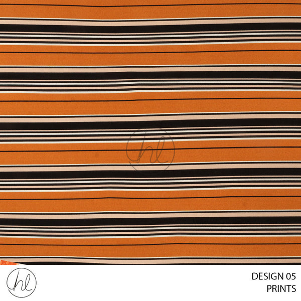 Prints (51) Rust (Design 05) (150cm) Per M