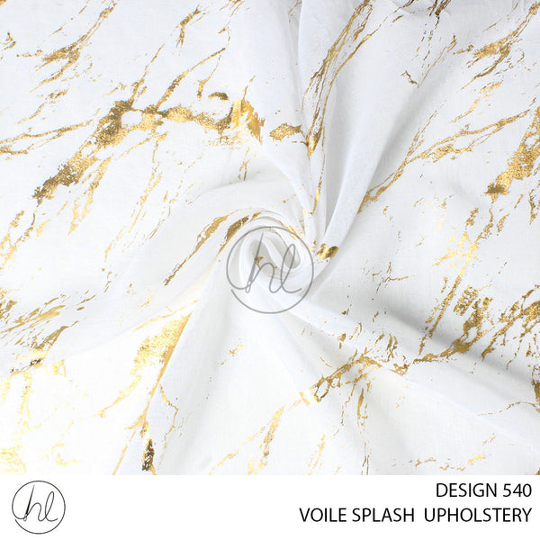 C/D Voile Splash(White Gold)