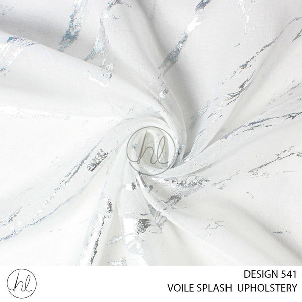 Voile Splash (White Silver)