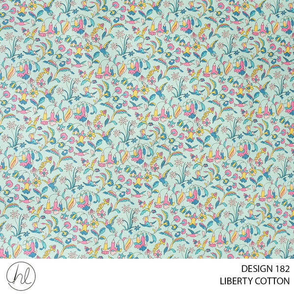 LIBERTY COTTON (51) MULTI (110CM) PER M