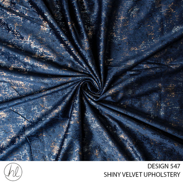 C/D Shiny Velvet (Navy)