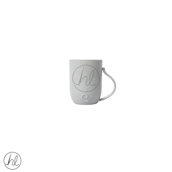 Mug plastic grey free