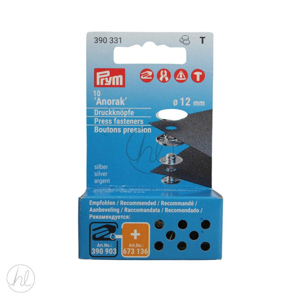 ANORAK REFILL 12MM  SILVER FREE 1