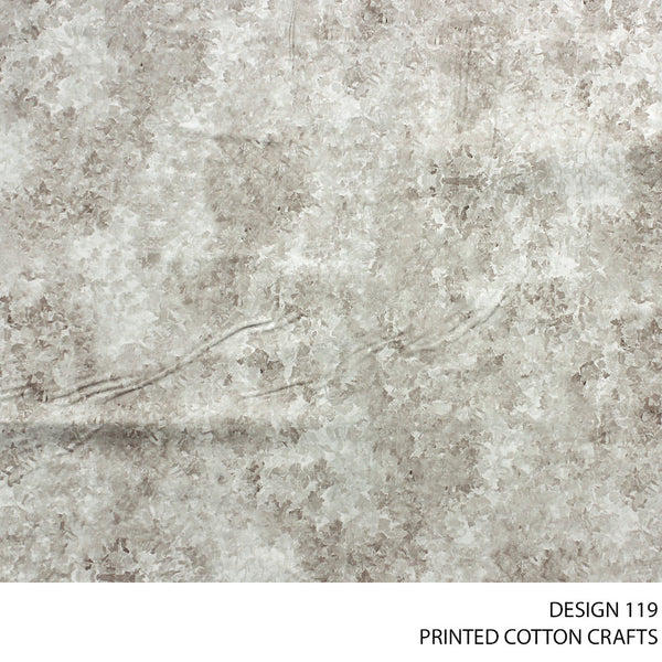 COTTON CRAFT DIGITAL FABRIC SILVER ROLL ROLL 004