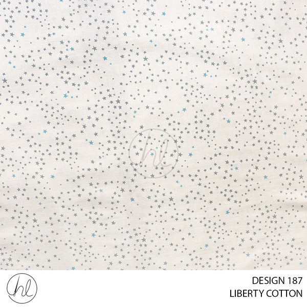 LIBERTY COTTON (51) MULTI (110CM) PER M