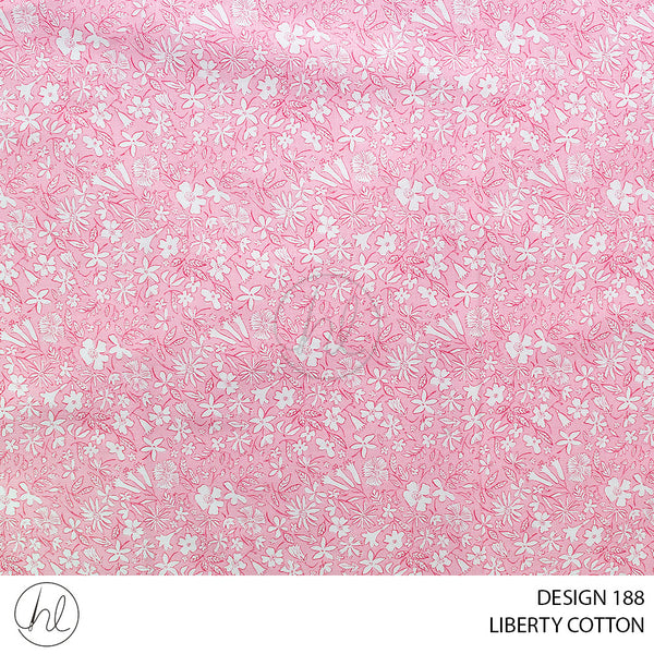 LIBERTY COTTON (51) MULTI (110CM) PER M