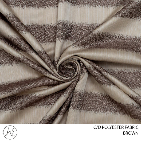 C/D Polyester Fabric(2022/0205)(280CM)Brown