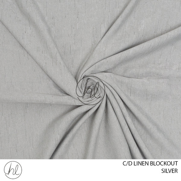 C/D Linen Blockout (280cm)Silver