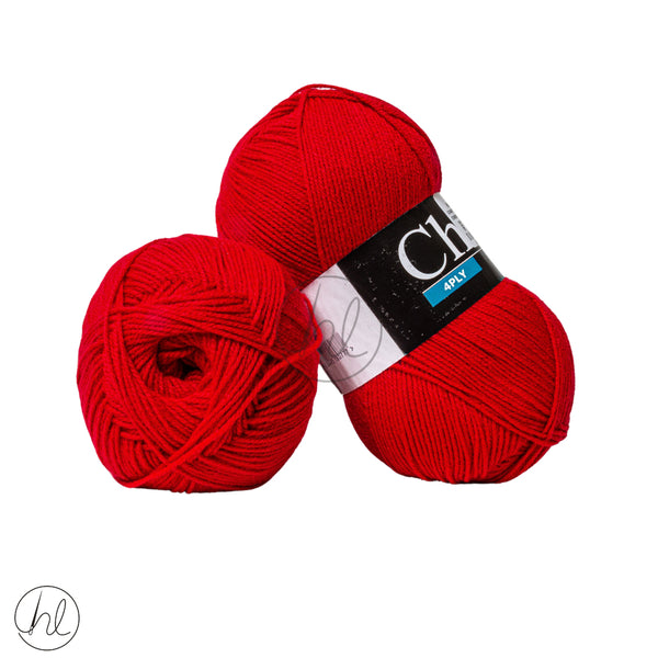 Charity 4Ply  100G Cherry Free