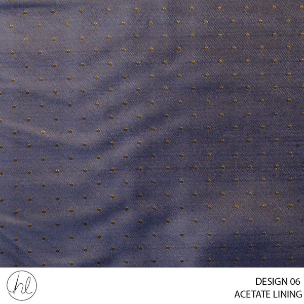 Acetate Lining Dots