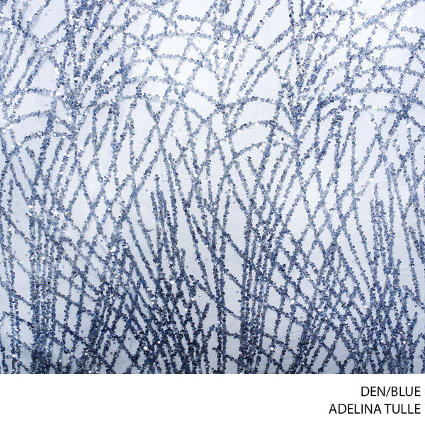 ADELINA EVENINGWEAR M FABRIC 140CM DEN/BLUE ROLL ROLL 001