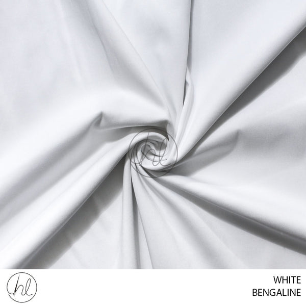 BENGALINE TWILL (51) WHITE (150CM) PER M