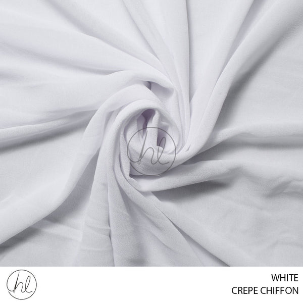CREPE CHIFFON (781) WHITE (150CM) PER M